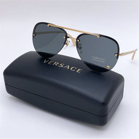 Versace VE2231 Aviator Sunglasses 